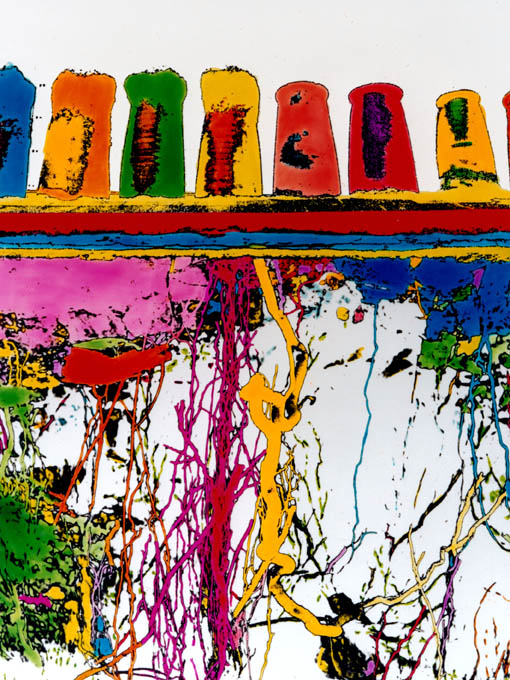 Chimeneas Coloreadas