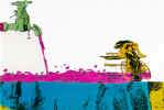 Ciclista Coloreada