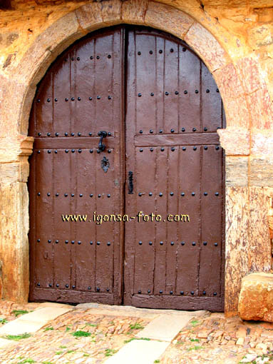 Puerta/Door 5496 Castrillo de los Polvazares(Leon)